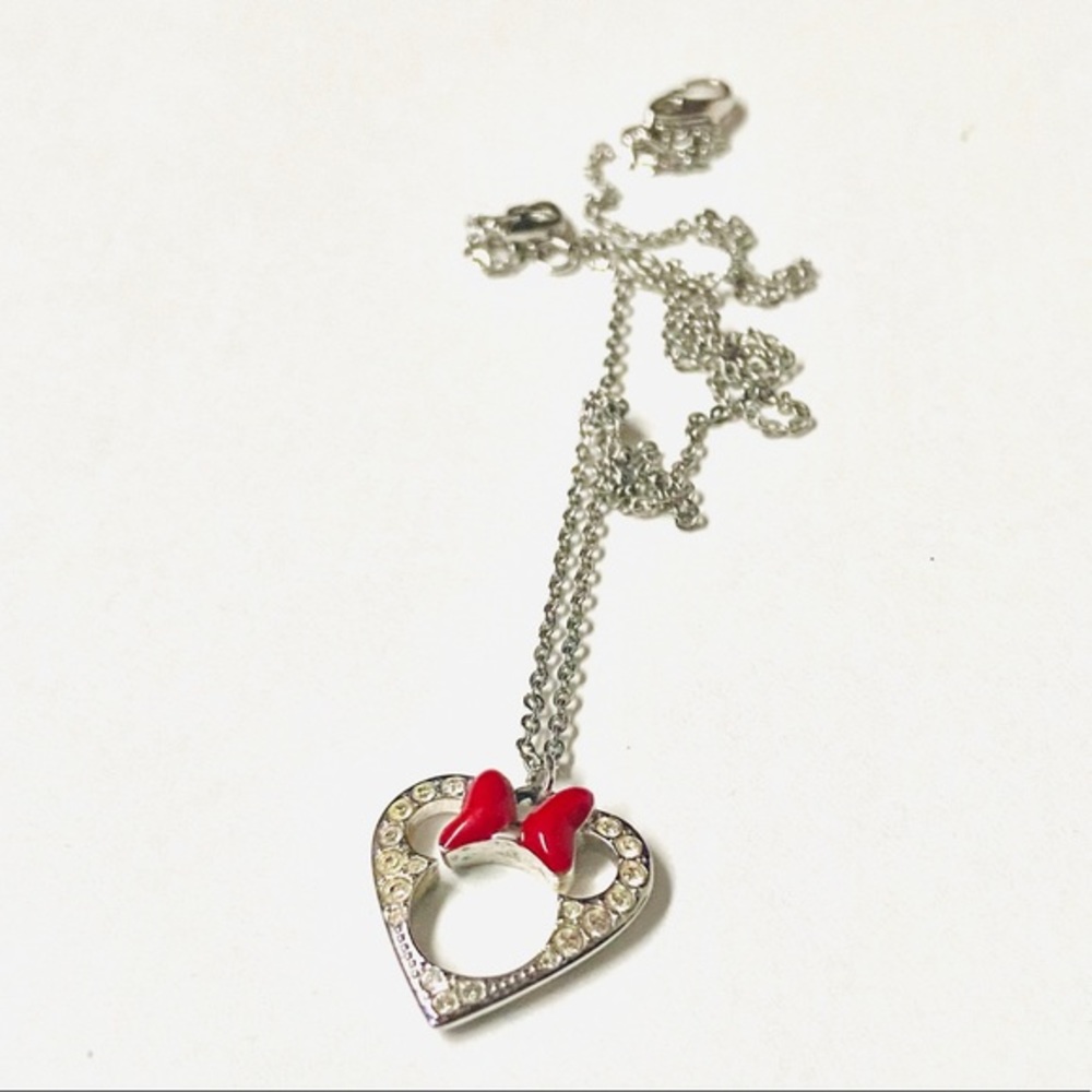 Swavorski Disney Minnie Mouse Necklace